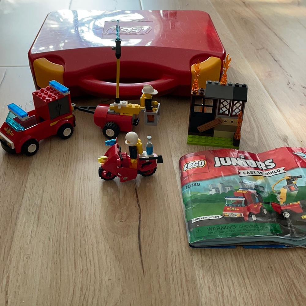 Lego firefighter set